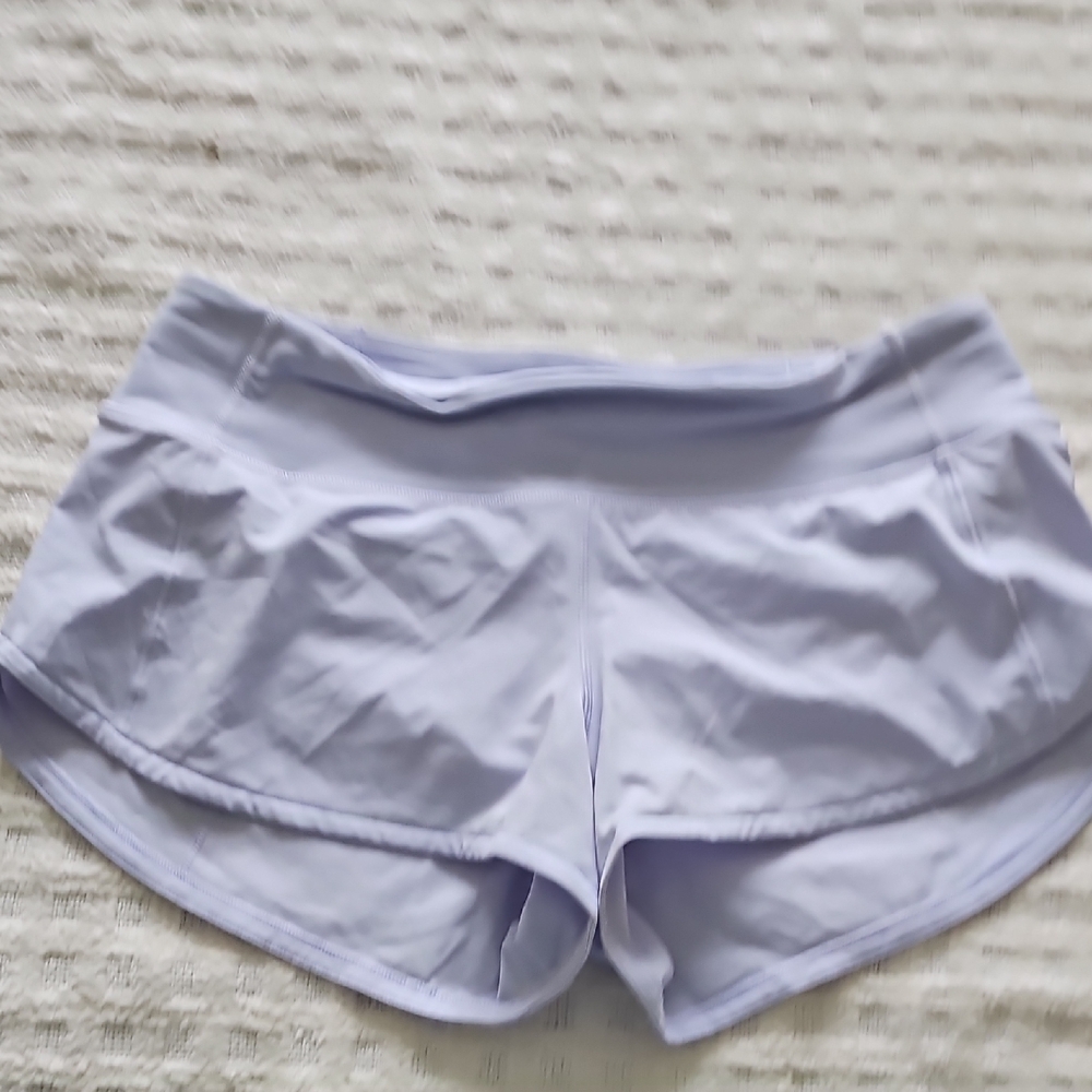 lululemon athletica Lavender Athletic Shorts